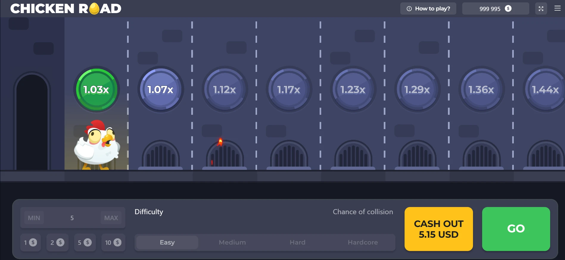 Image skrin Chiken Road