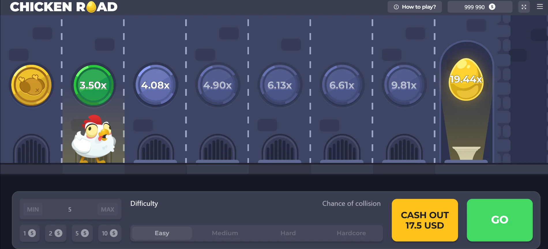 Image skrin Chiken Road
